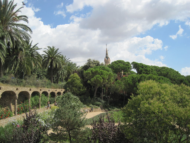 Park Güell, Barcelona, Španělsko