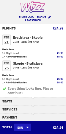 Bratislava-Skopje-Bratislava